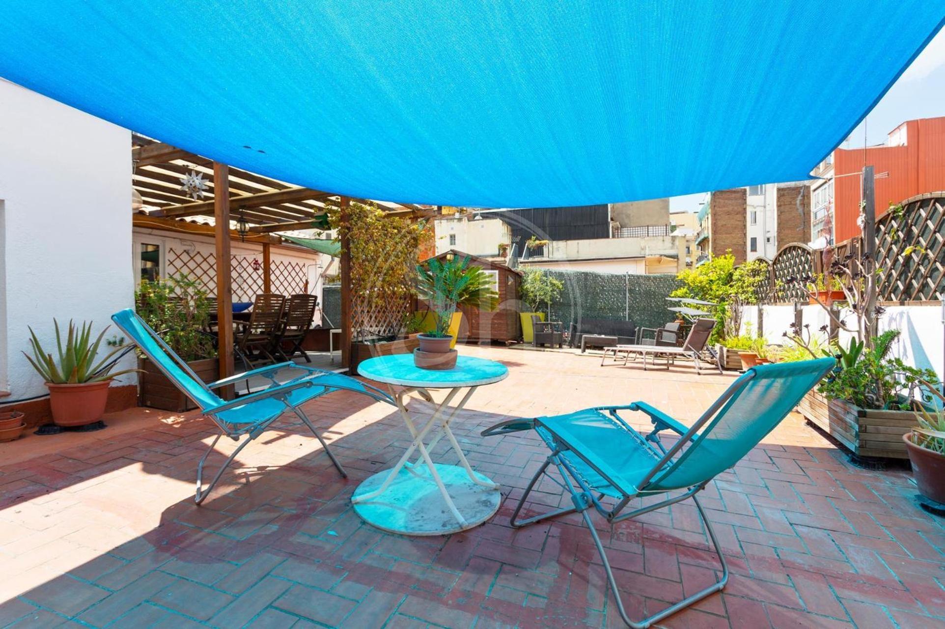 Apartamento Con Terraza En Poble Sec Барселона Экстерьер фото